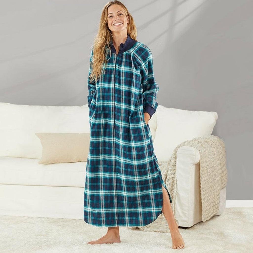 Flannel Plaid Lounger