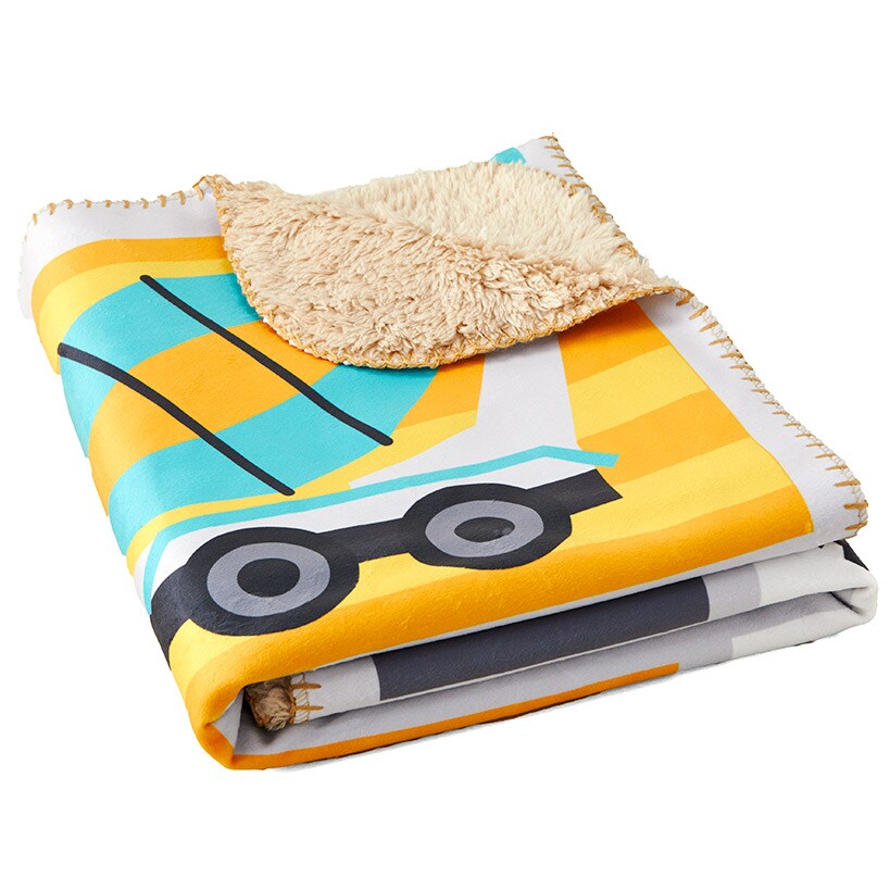 Personalized Kids' Sherpa Throws