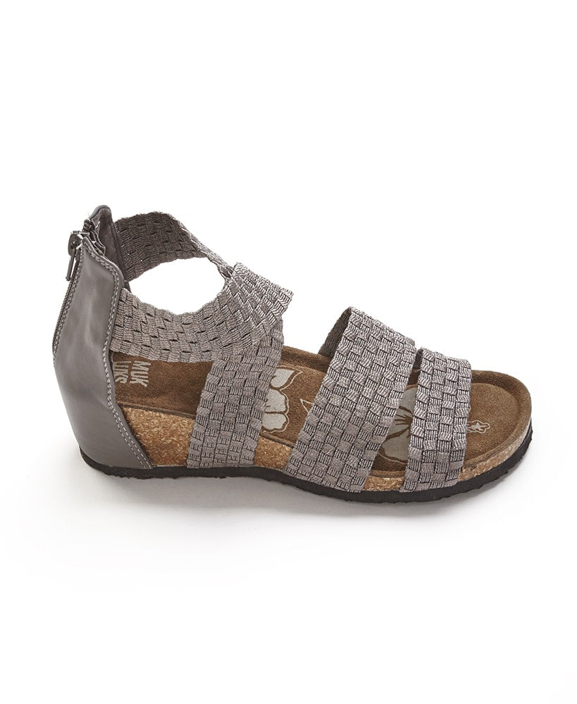 LUK-EES by MUK LUKS® Memory Foam Wedge Sandals
