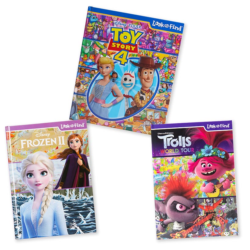 Movie Character Look and Find Books