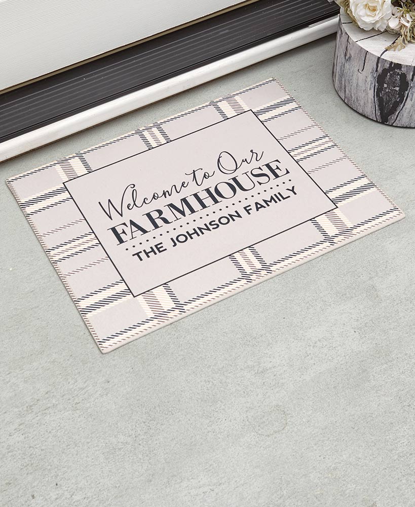 Personalized Welcome Outdoor Doormats