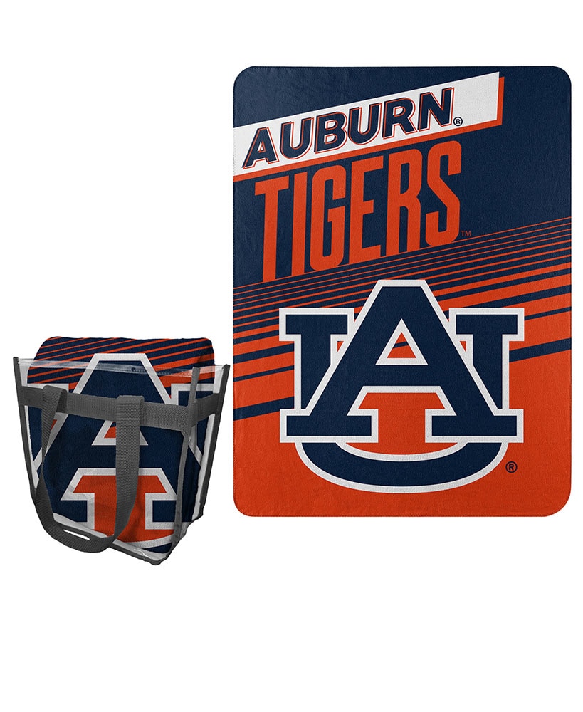 Collegiate Fleece Throw with Tote