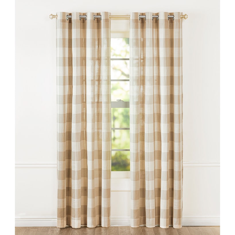 Buffalo Check Valance