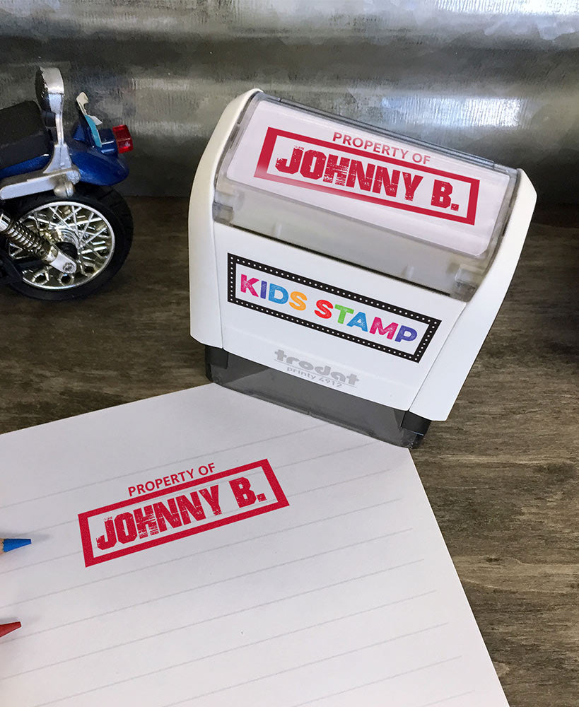 Personalized Kids' Self Inking Stamps