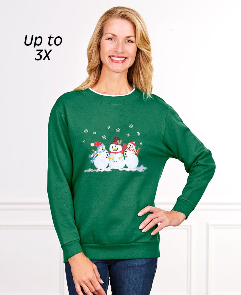Winter-Themed Sweatshirts