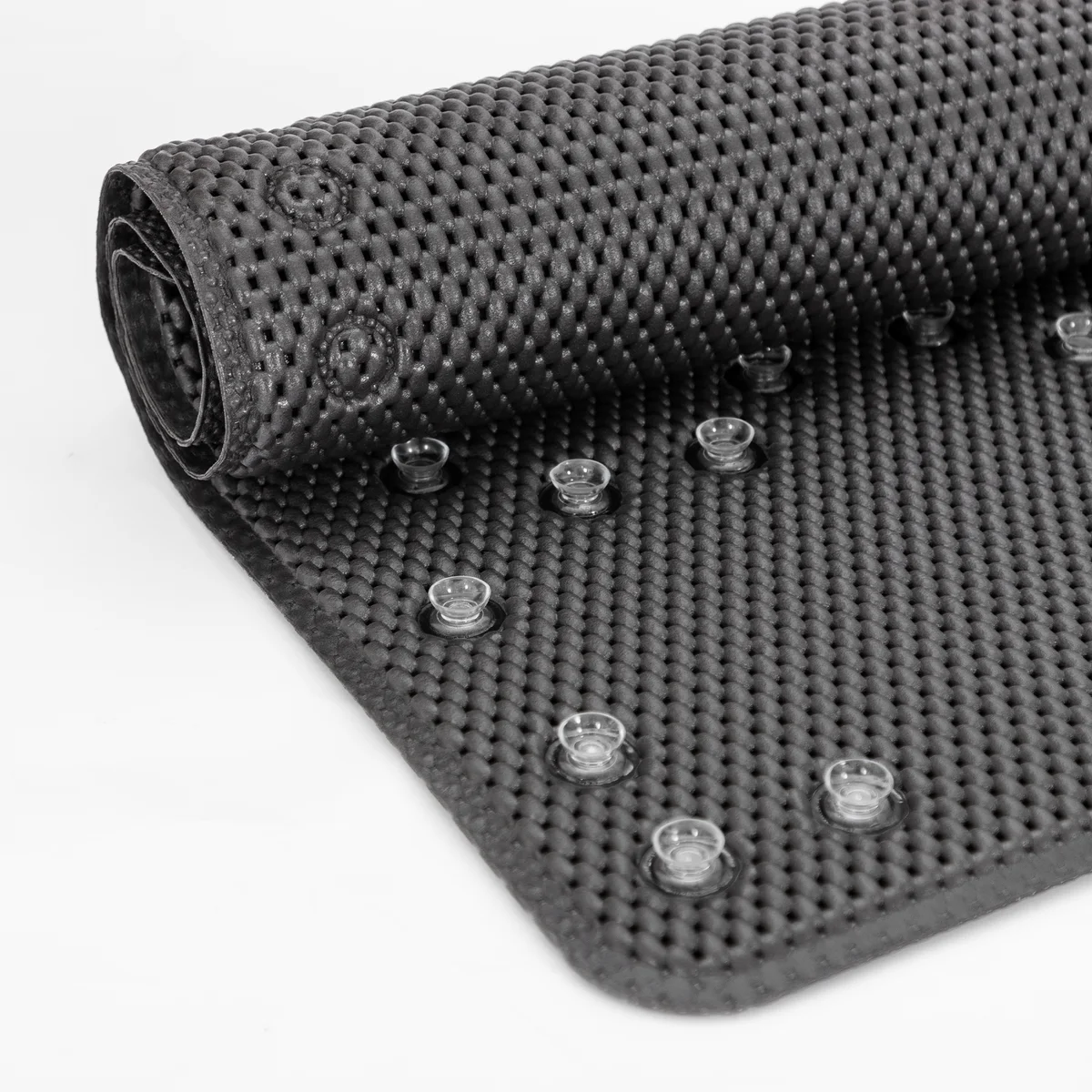 36 In. X 17 In. Non Skid Double Foam Bath Mat With 58 Suction Cups - 3 Colors