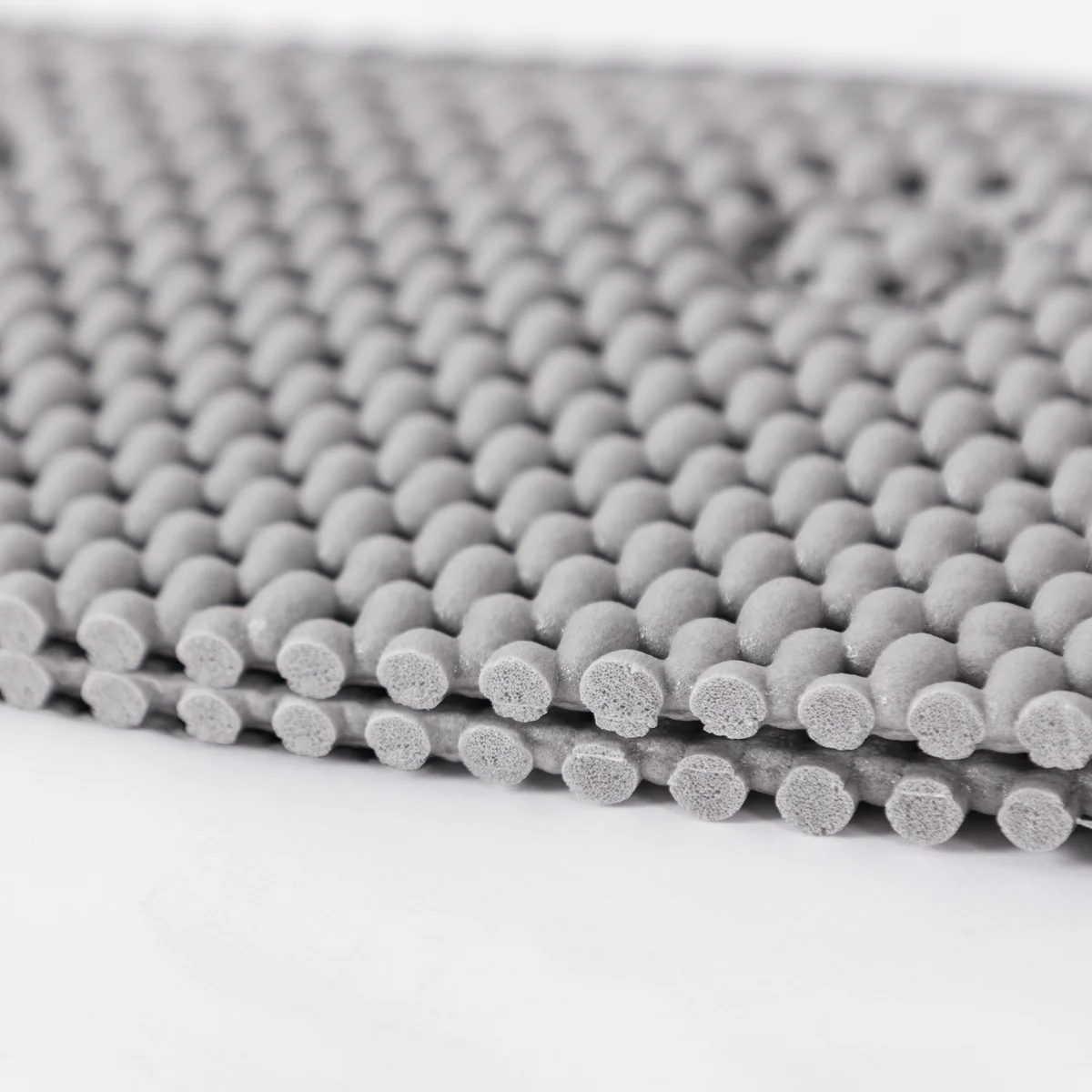 36 In. X 17 In. Non Skid Double Foam Bath Mat With 58 Suction Cups - 3 Colors