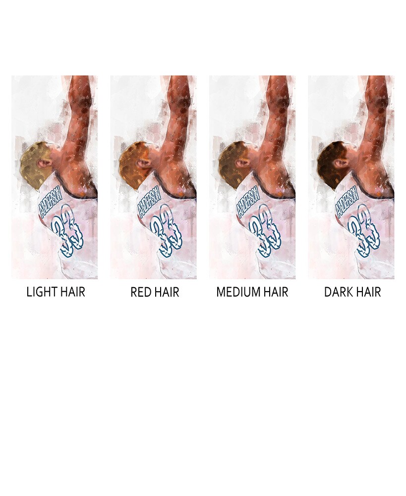 Personalized Basketball Player Wall Art