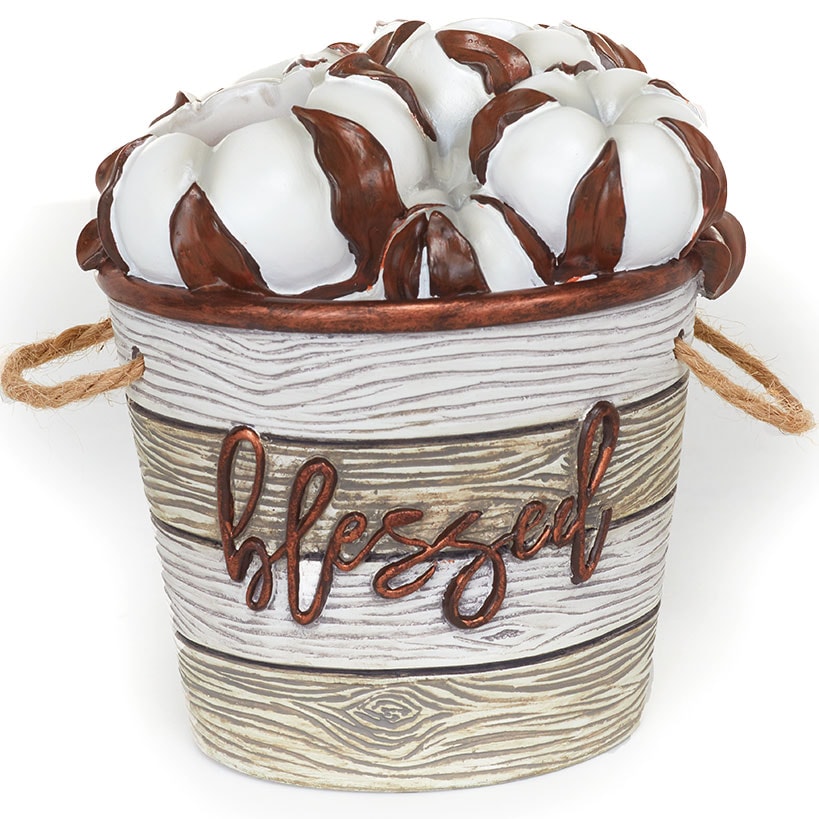 Cotton Boll Toothbrush Holder