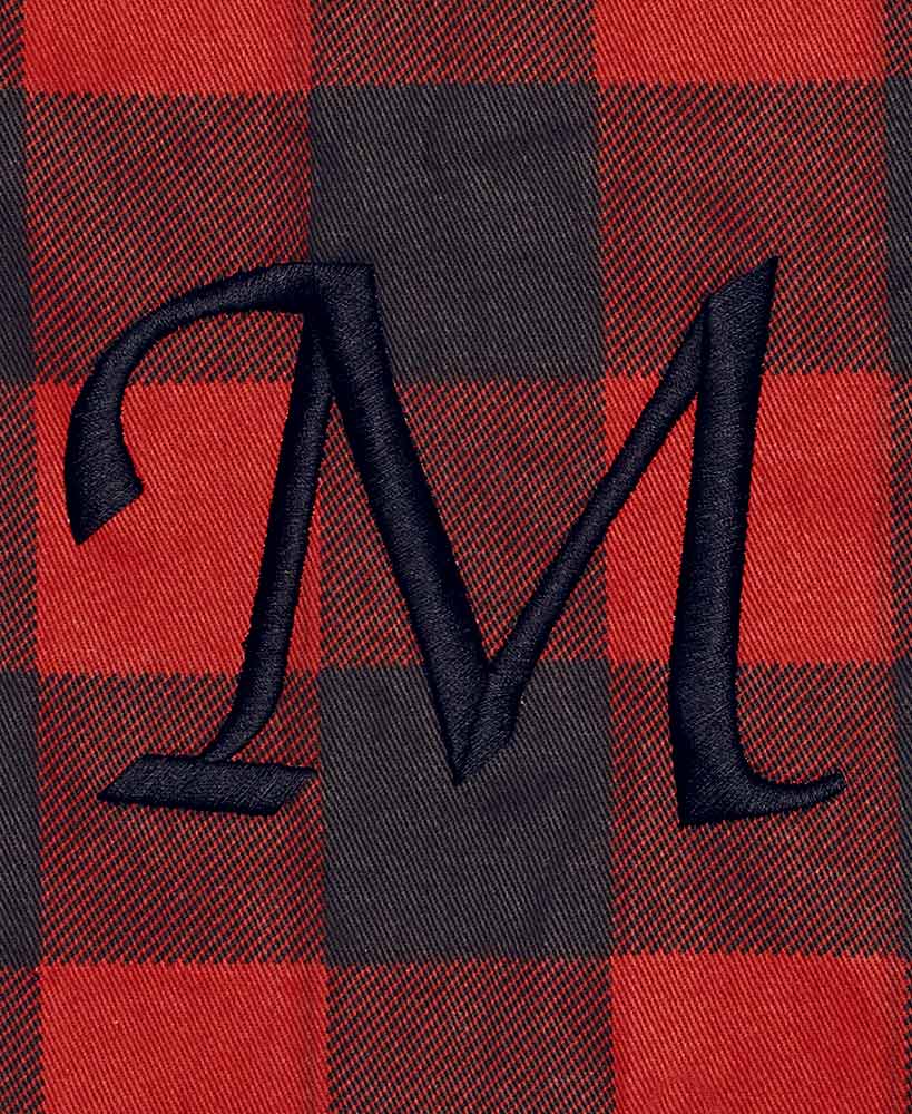 Monogram Plaid Overnight Bag