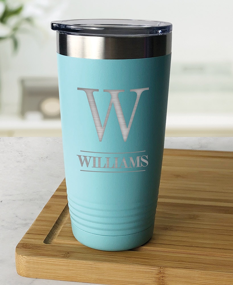 Personalized Tumbler Stainless Steel Insulated 20oz