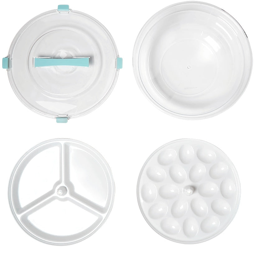 Chilled Dual Serving Tray