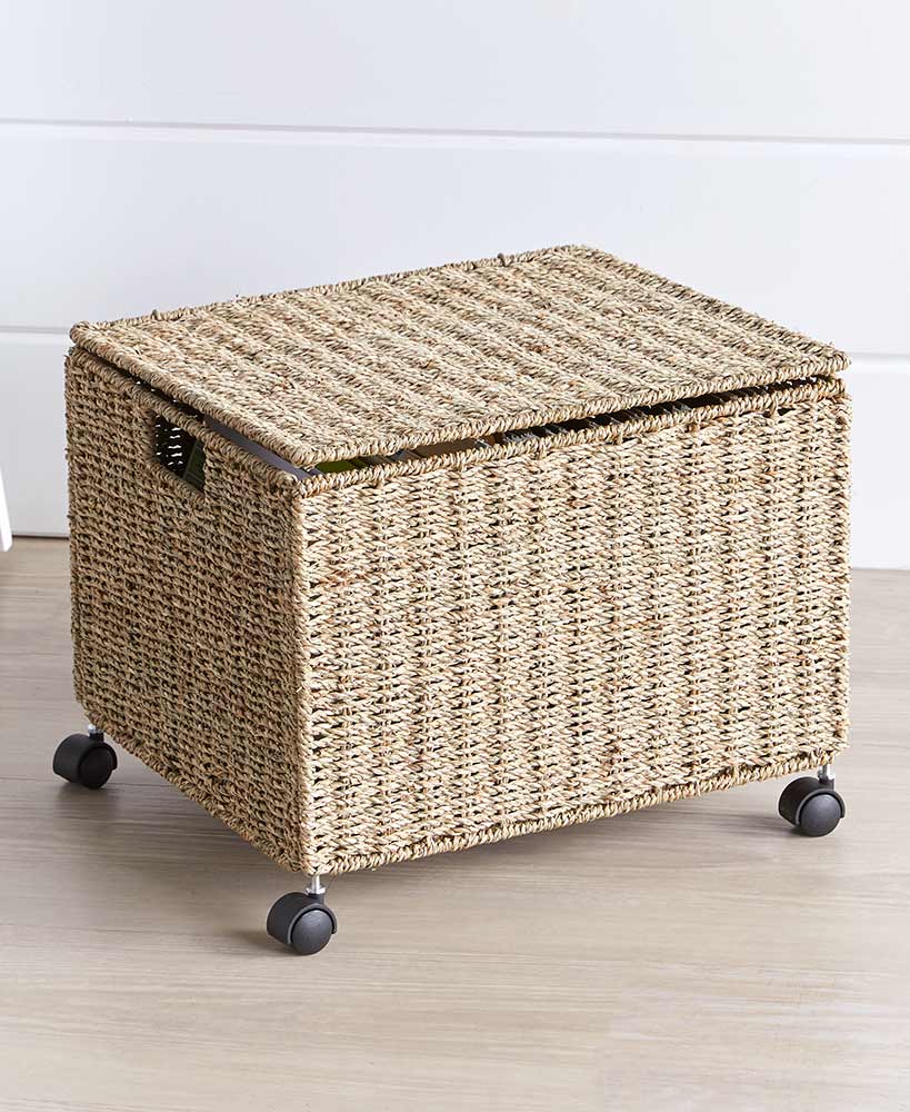 Seagrass Rolling File Organizer