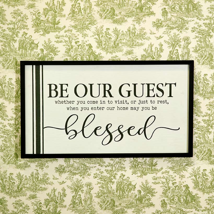 Be Our Guest Wall Art Collection