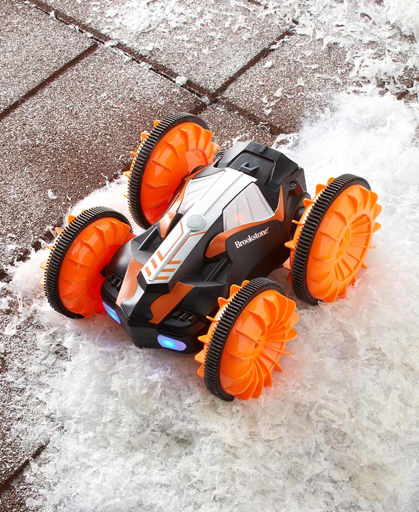 Brookstone Land/Water Stunt R/C Vehicle