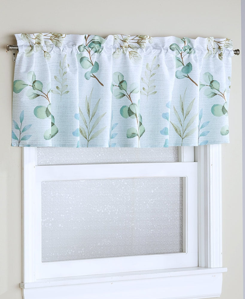 Botanical Leaves Valance