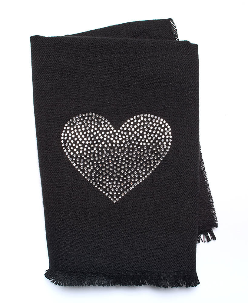 Bling Embellished Monogram Scarves