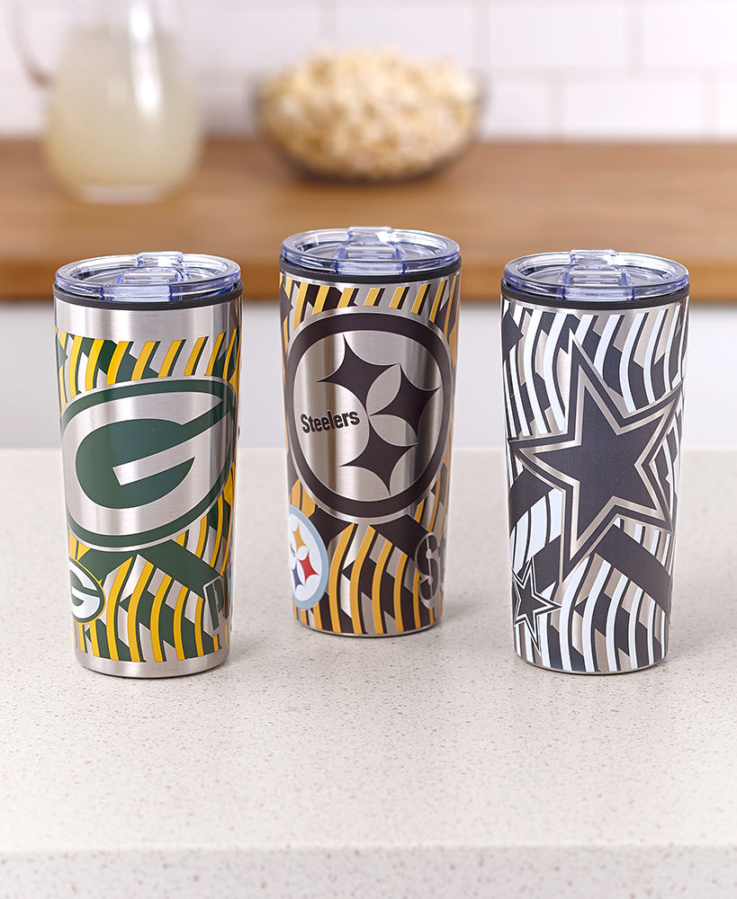 NFL 20-Oz. Stainless Steel Tumblers