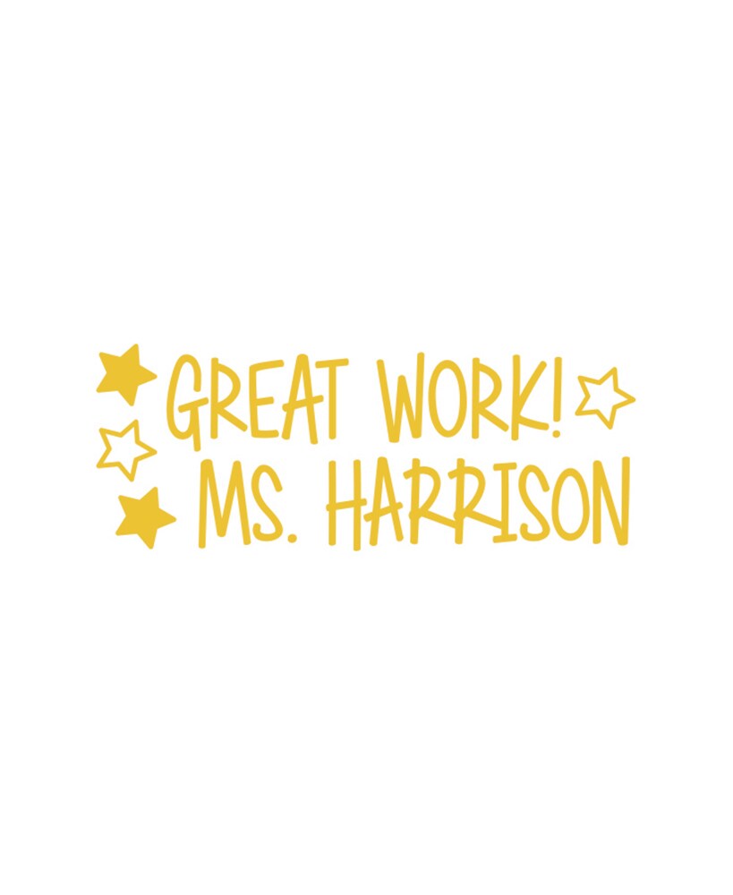 Personalized Teacher Stamps