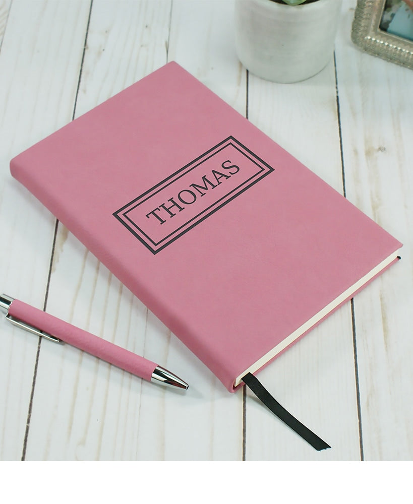 Personalized Journals Leather