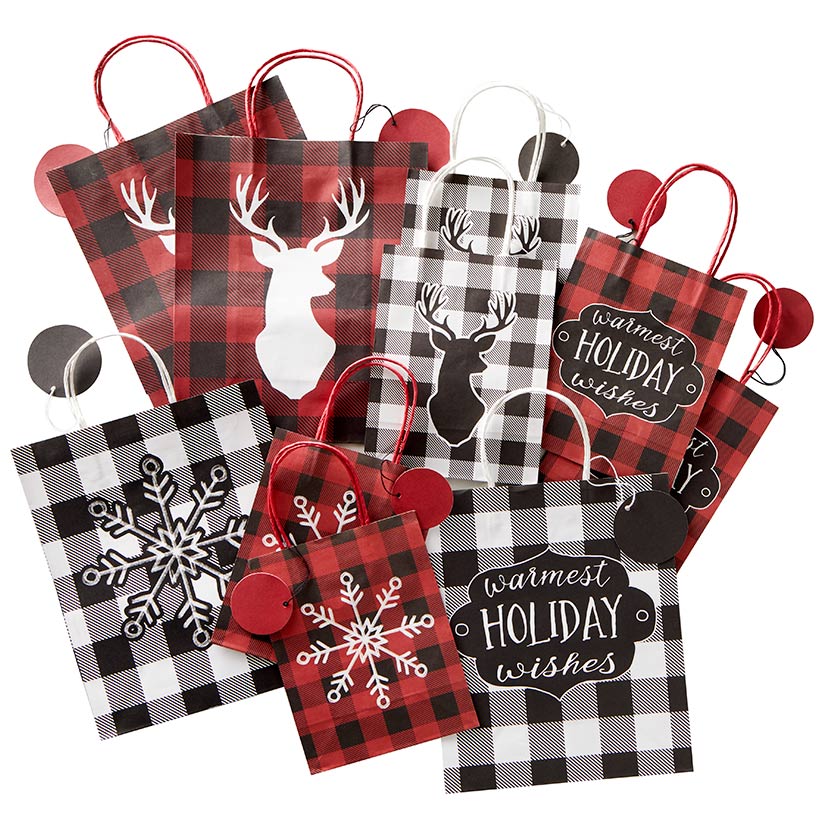 30-Pc. Holiday Gift Bag Set