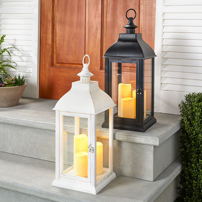 Oversized LED Candle Lanterns