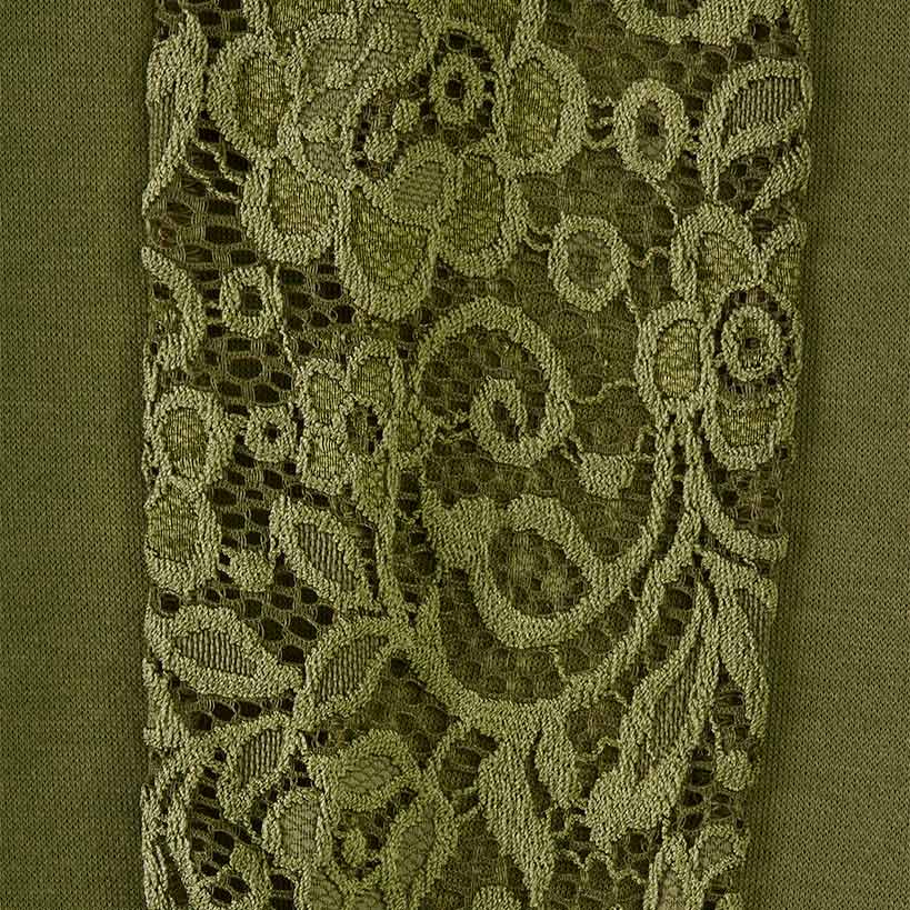 Sweatshirt Tunics with Lace Sleeves