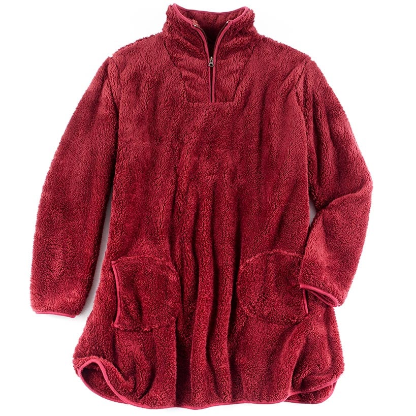 Cozy Plush Pullover Tunics