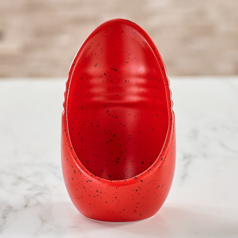 Speckled Upright Spoon Rest for Kitchen Countertop