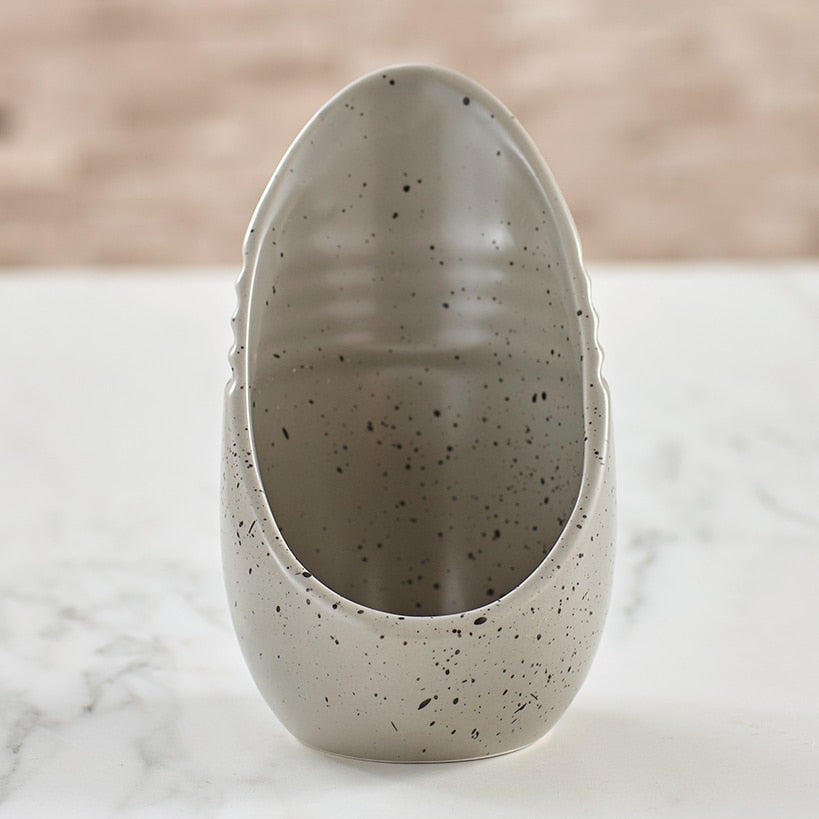 Speckled Upright Spoon Rest for Kitchen Countertop