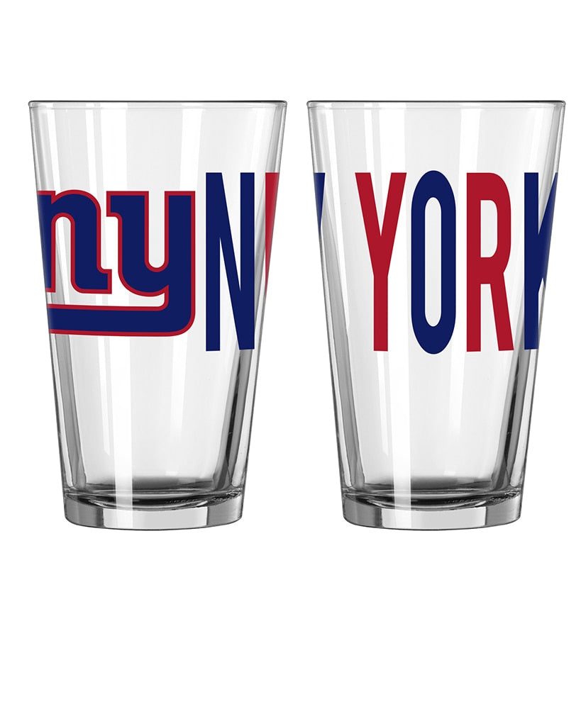 16-Oz. NFL Overtime Pint Glasses