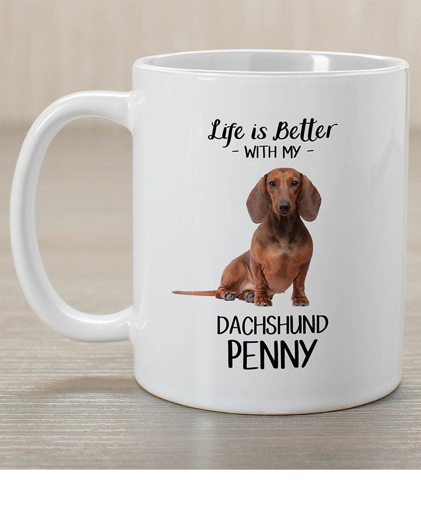 Personalized Dog Breed T-Shirt or Mug