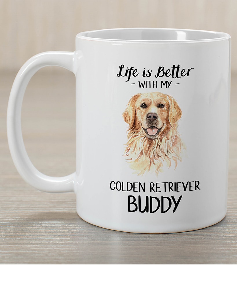Personalized Dog Breed T-Shirt or Mug