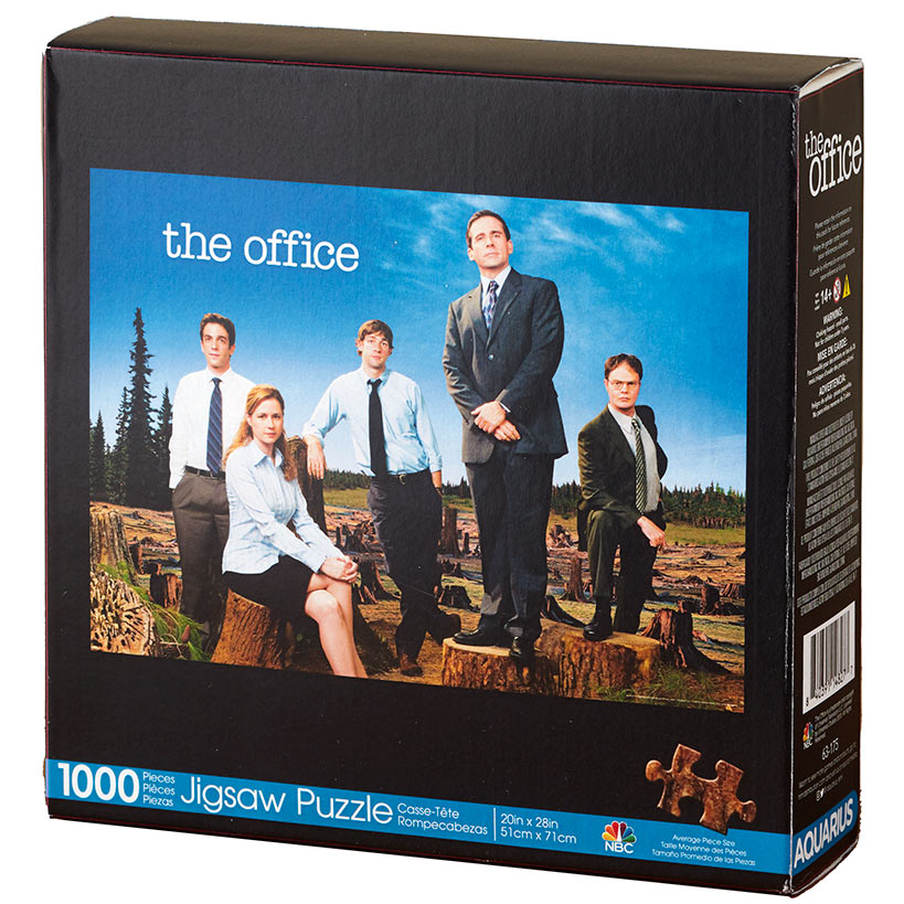 1,000-Pc. Jigsaw Puzzle, The Office or Avengers