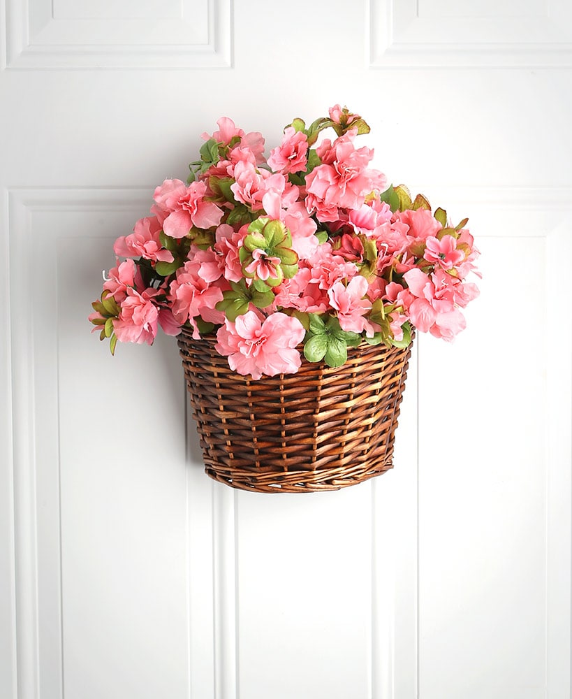 Hanging Wicker Wall Basket