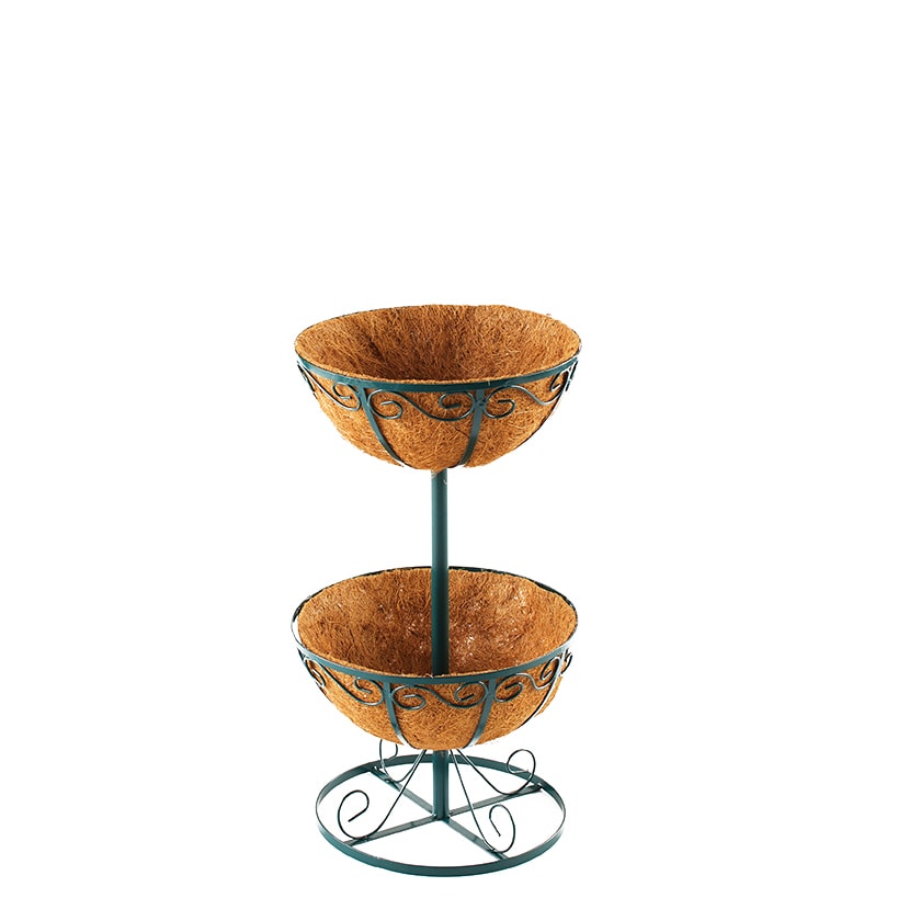 Tiered Planters with Coco Liners