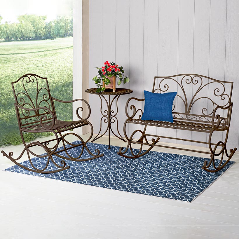 Outdoor Metal Rocking Furniture