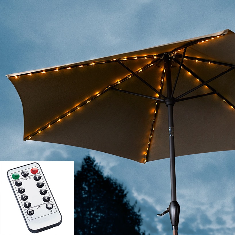 Lakeside 104 LED Umbrella String Lights with Remote Lakeside 104 LED Umbrella String Lights with Remote