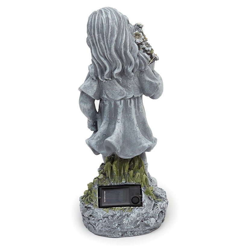 Solar-Lighted Gardening Kids