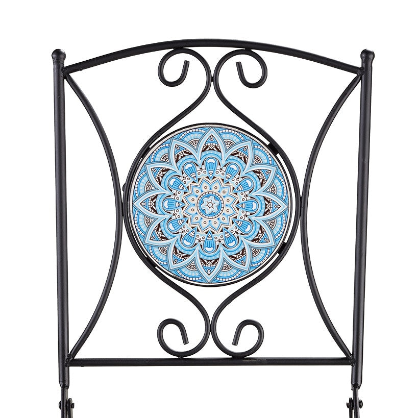 Metal Mosaic Outdoor Chair