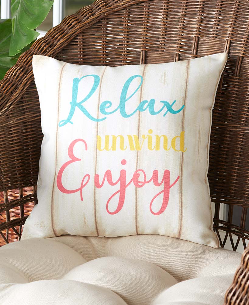 Indoor/Outdoor Summer Fun Pillow