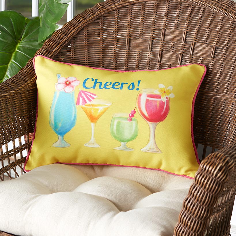 Indoor/Outdoor Summer Fun Pillow
