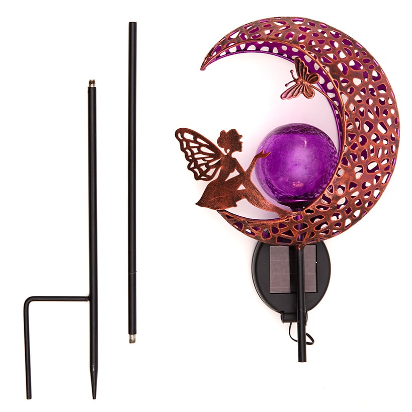 Solar Crescent Moon Fairy Stakes