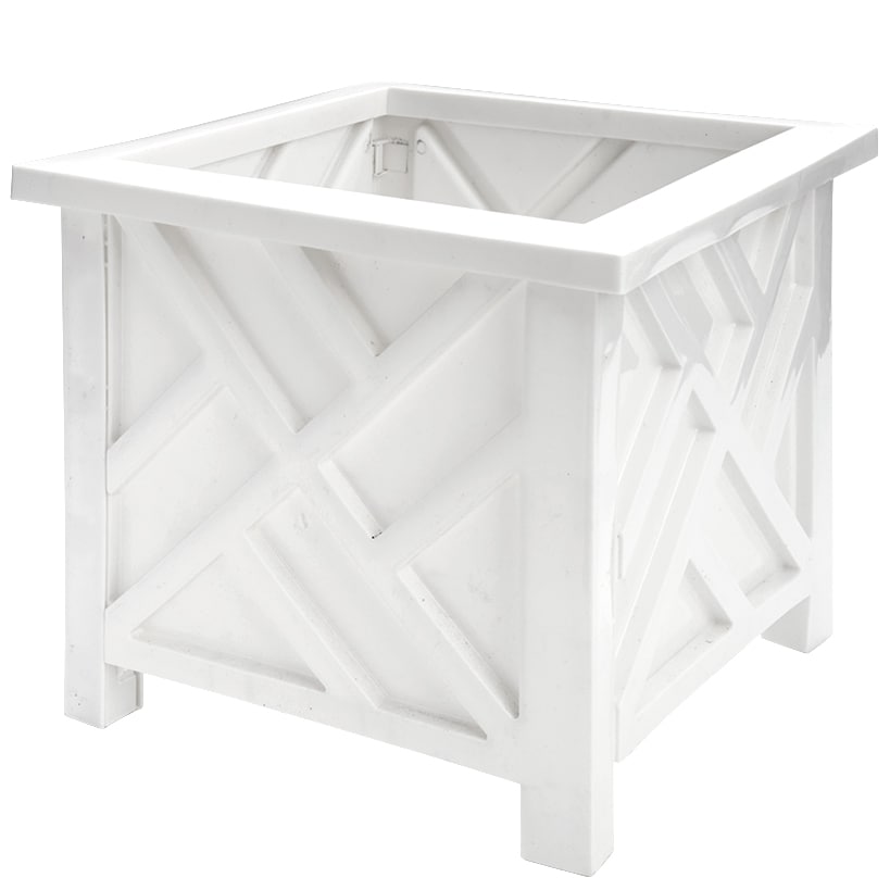 Lattice Design Chippendale Style Planter Box