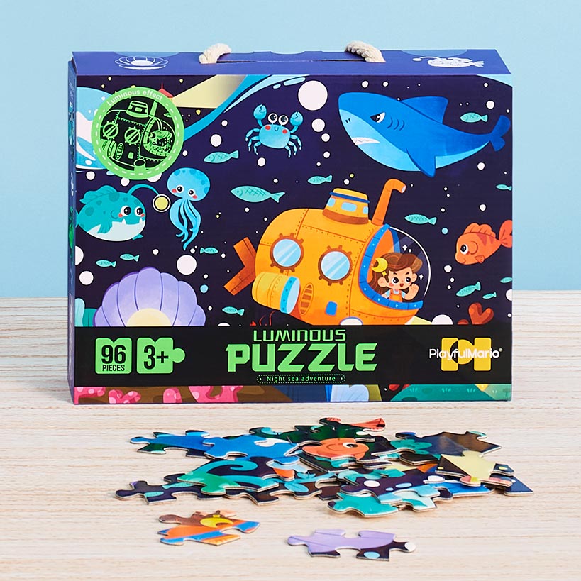 96-Pc. Glow-in-the-Dark Puzzle
