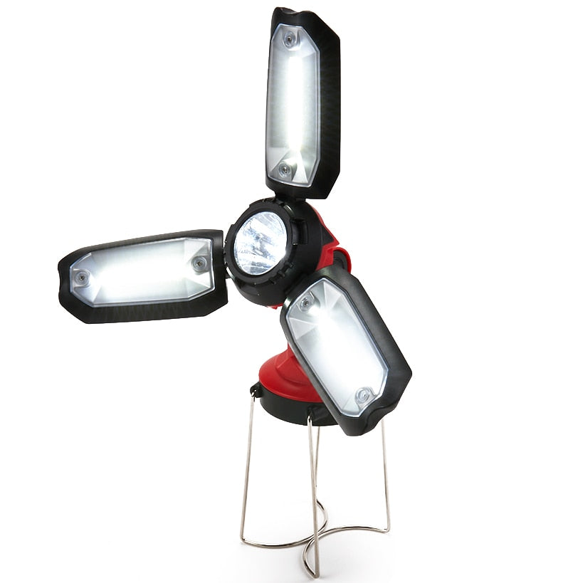 Folding 3-Panel Work Light
