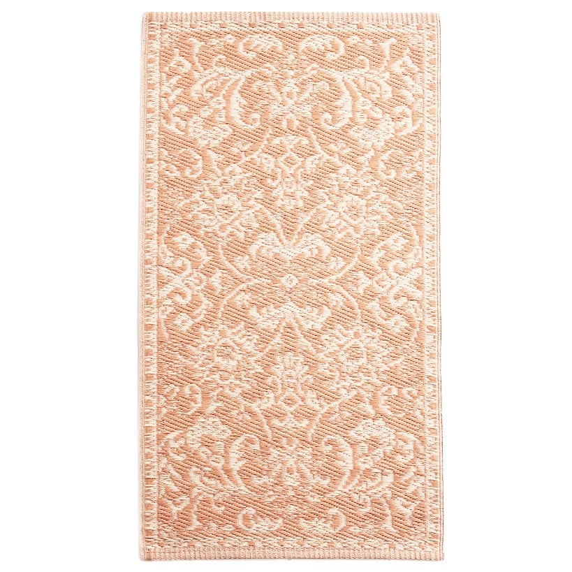 Outdoor Traditional Floral Patio Rug