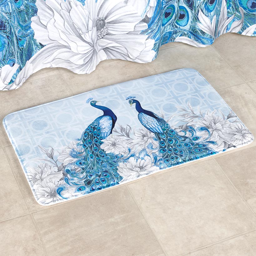 Blue Peacock Bath Collection#select-item_bath-rug