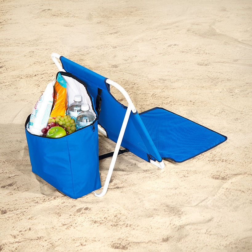 Folding Beach Chair with Cooler