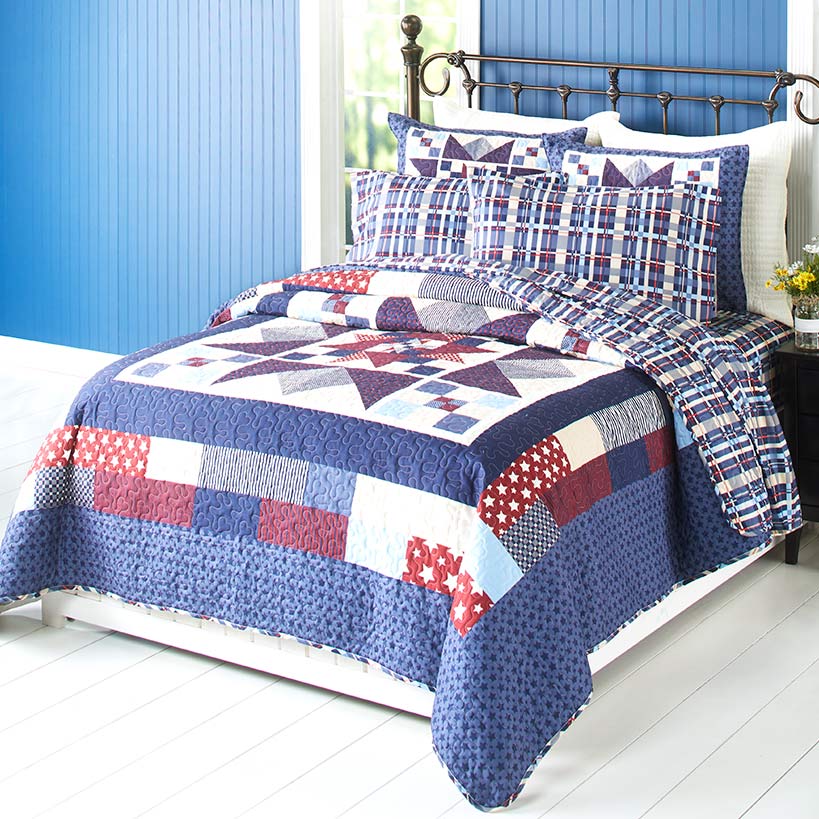Americana Quilted Bedding Collection